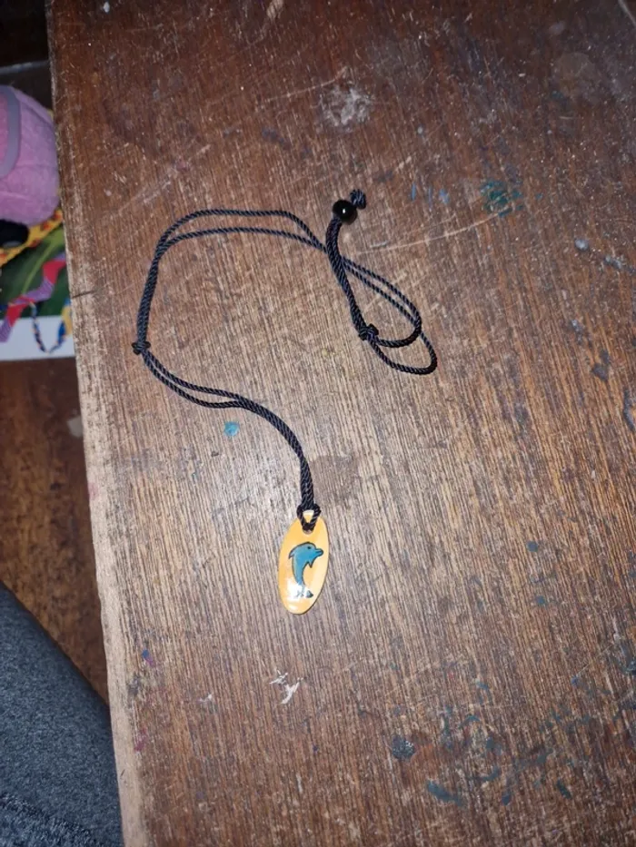 Collier réglable dauphin