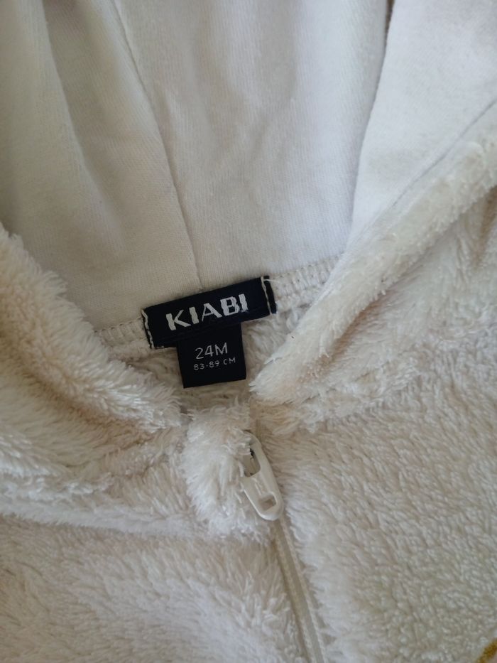 Combinaisons pyjama licorne avec capuche fille rose clair - photo numéro 3