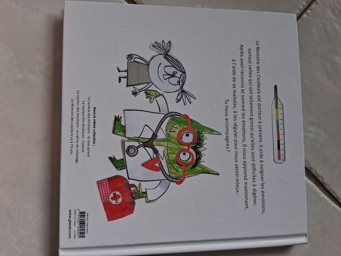 Livre Le môtrès des couleurs - Docteur des émotions - photo numéro 2