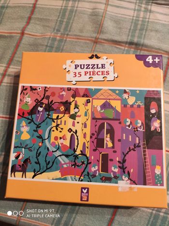 Puzzle livre chevaliers princesses