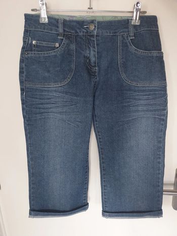 Pantacourt caprice de fille jeans