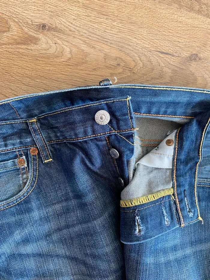 🔥 Jean Levi’s 501 Homme Bleu W36/L34 (FR 46/48) Très Bon État 🔥 - photo numéro 5