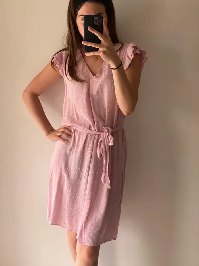 Robe rose