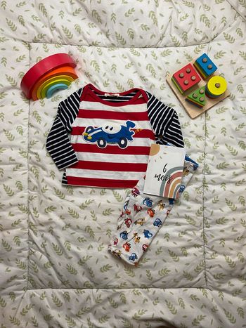 pyjama 2 pièces en coton du pareil au même 6 mois