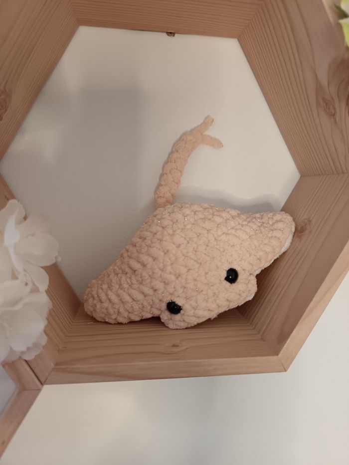 Raie manta faite au crochet