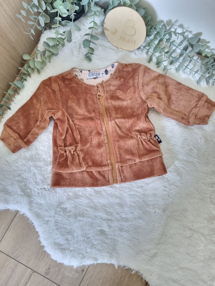 Ensemble chaud lot pull et gilet fille 3M - photo numéro 4