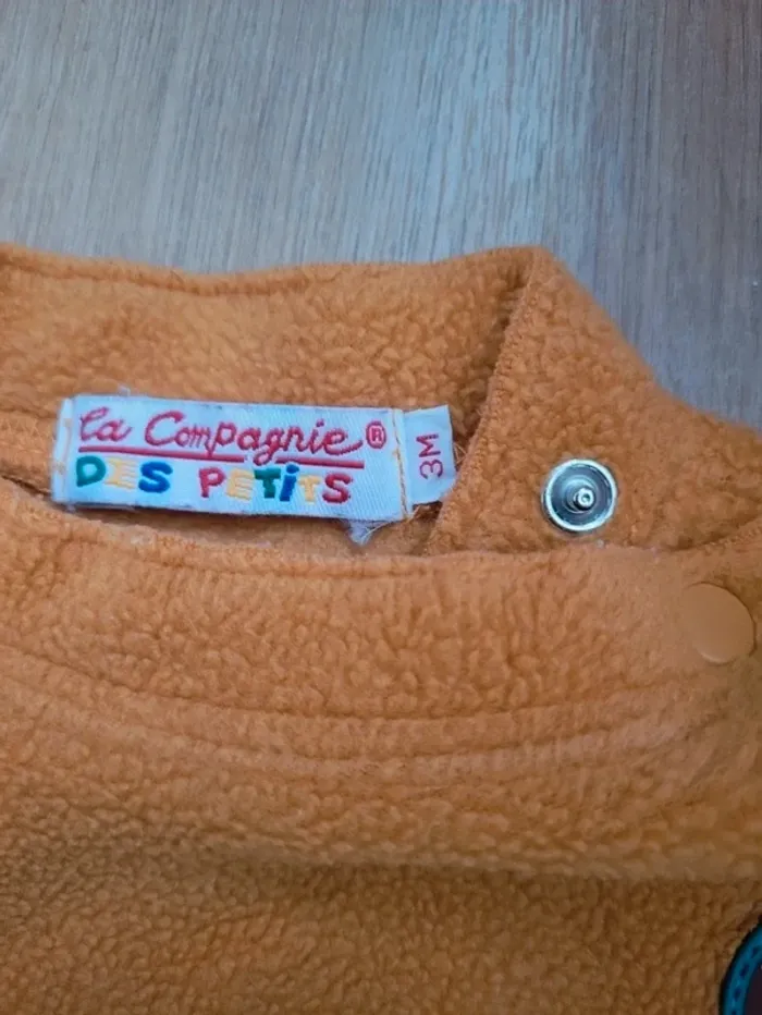 Pull polaire La Compagnie des Petits 3 mois - photo numéro 3
