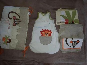 Ensemble lit bébé mixte garçon / fille