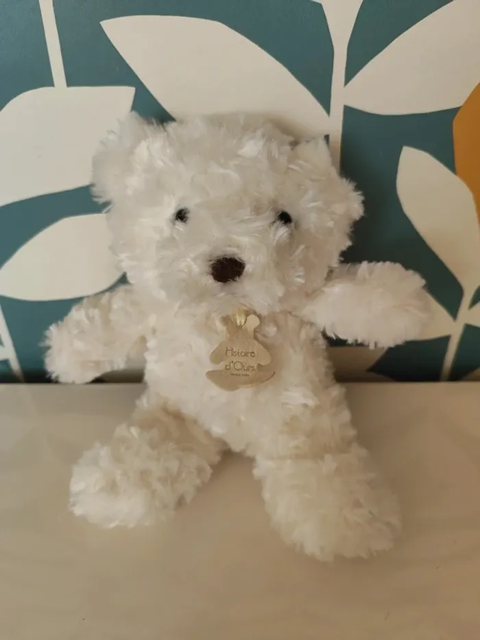 Peluche ours histoire d'ours