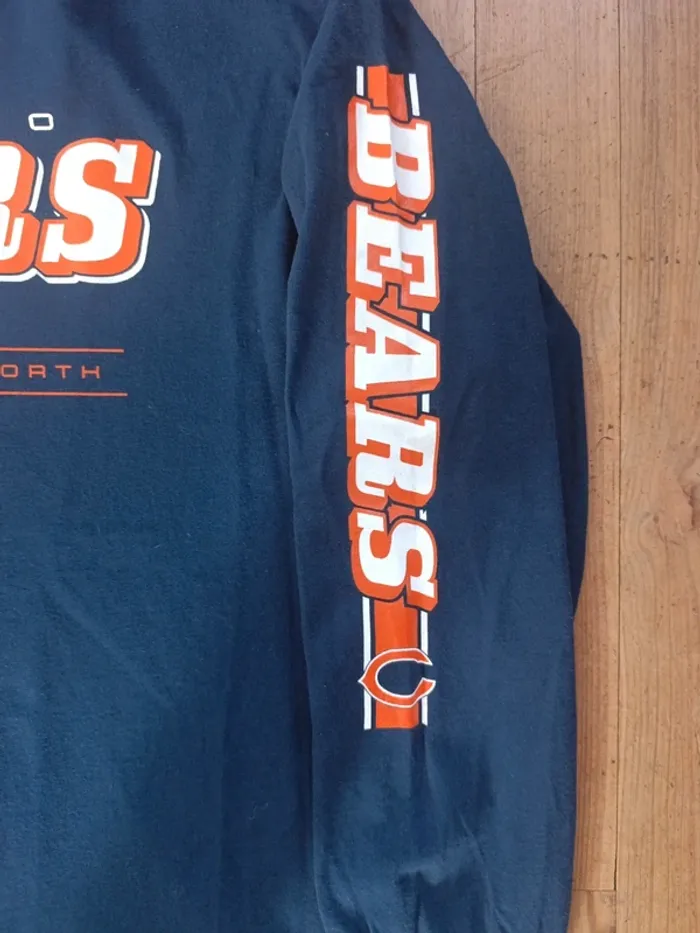 T-shirt manches longues NFL Chicago bears nfc north - photo numéro 3