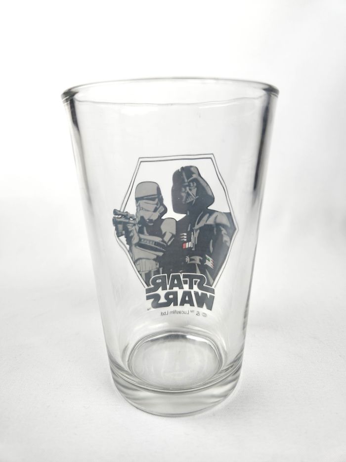 Verre Star Wars Dark Vador & Stormtrooper Lucasfilm Ltd Collector - photo numéro 2