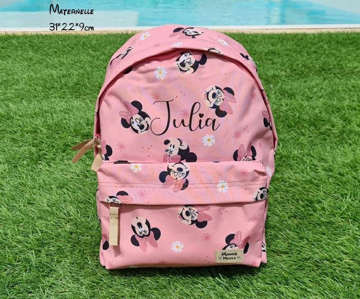 Sac maternelle personnalisé minnie - photo numéro 3