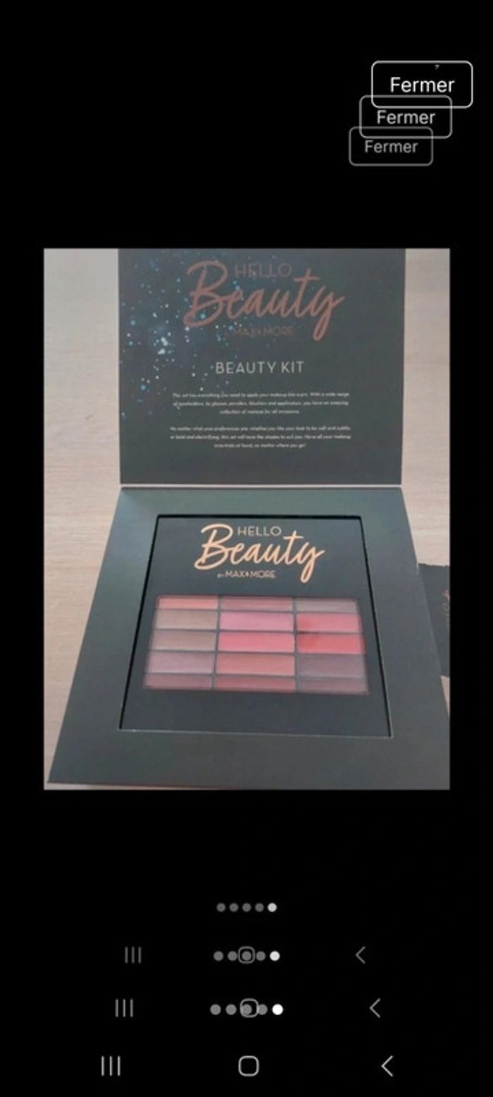 Coffret maquillage - photo numéro 5