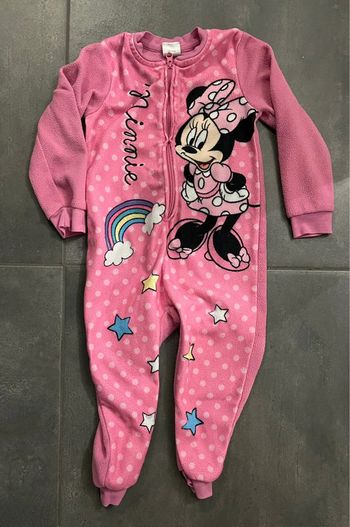 Pyjama rose Minnie Disney 3 ans