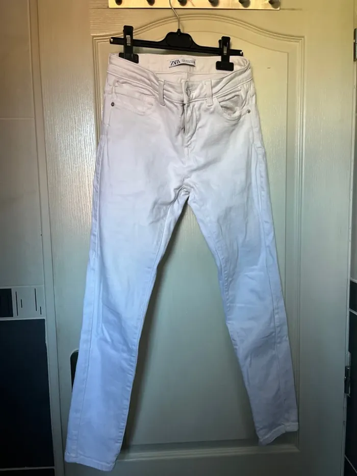 Jean blanc Zara taille 34