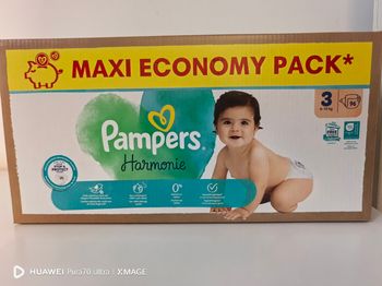Couches pampers harmonie