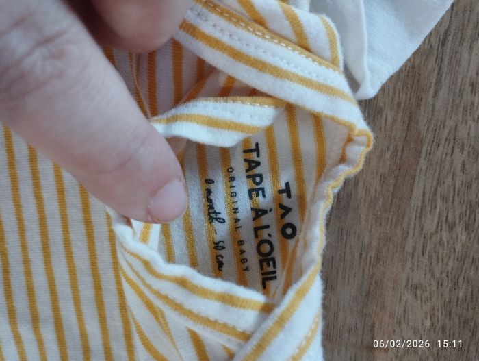 Lot de bodies manches courtes - photo numéro 4