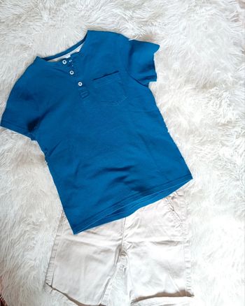 Ensemble garçon 6/7ans 🤍💙