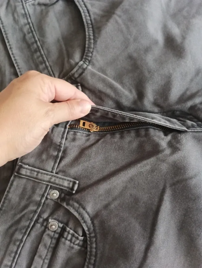 Pantalon jeans homme Levi's 514 taille 42 coupe droite - photo numéro 7