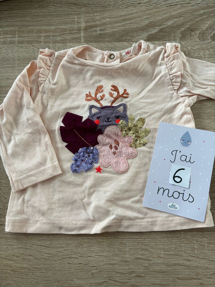 Tee shirt chat DPAM t.6m