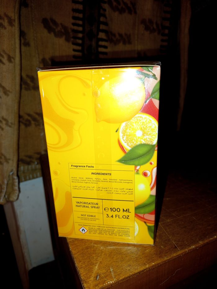 Lemon sorbet b'y arabiyat sugar made m'y perfumes - photo numéro 2