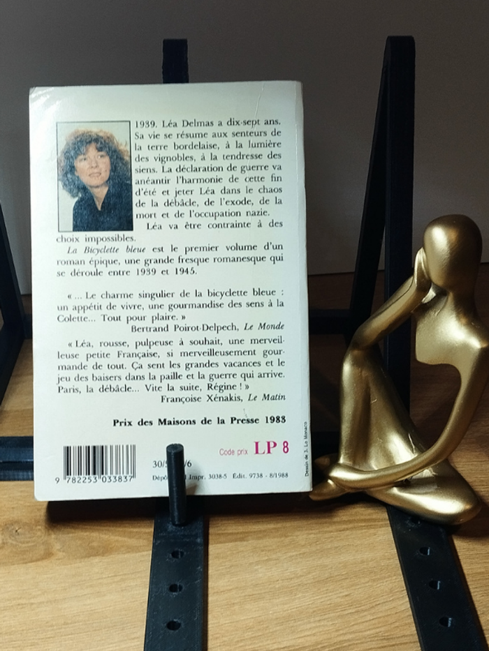 Roman La bicyclette bleue de Régine Deforge éd 1981 - photo numéro 4