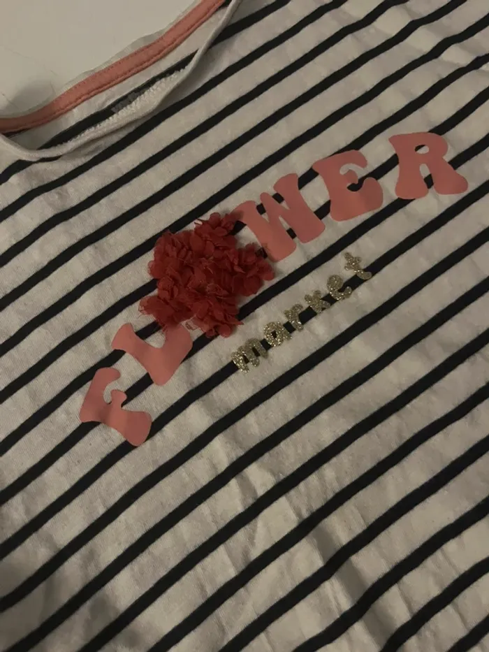 Tee shirt marinière - photo numéro 2