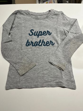 Teeshirt manches longues Gemo taille 4 ans