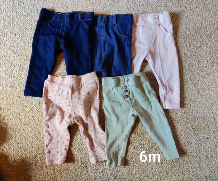 5 leggings et jeggings  fille  6m