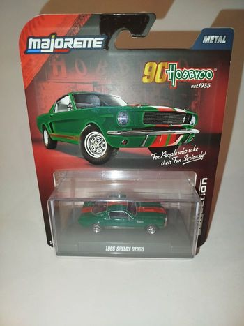 Majorette Shelby GT350 modèle 1965.
Exclu distributeur Australien:
90ême anniversaire Hobbyco
Numérotée.