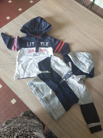 Lot de 2 tee shirt 6 mois