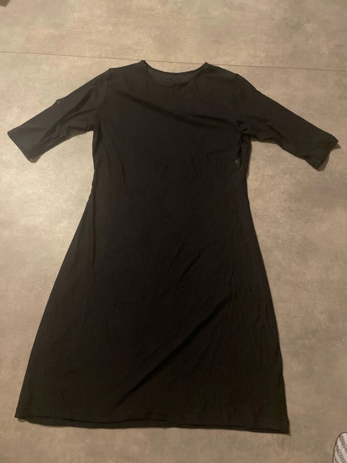 Robe noire transparente - photo numéro 2