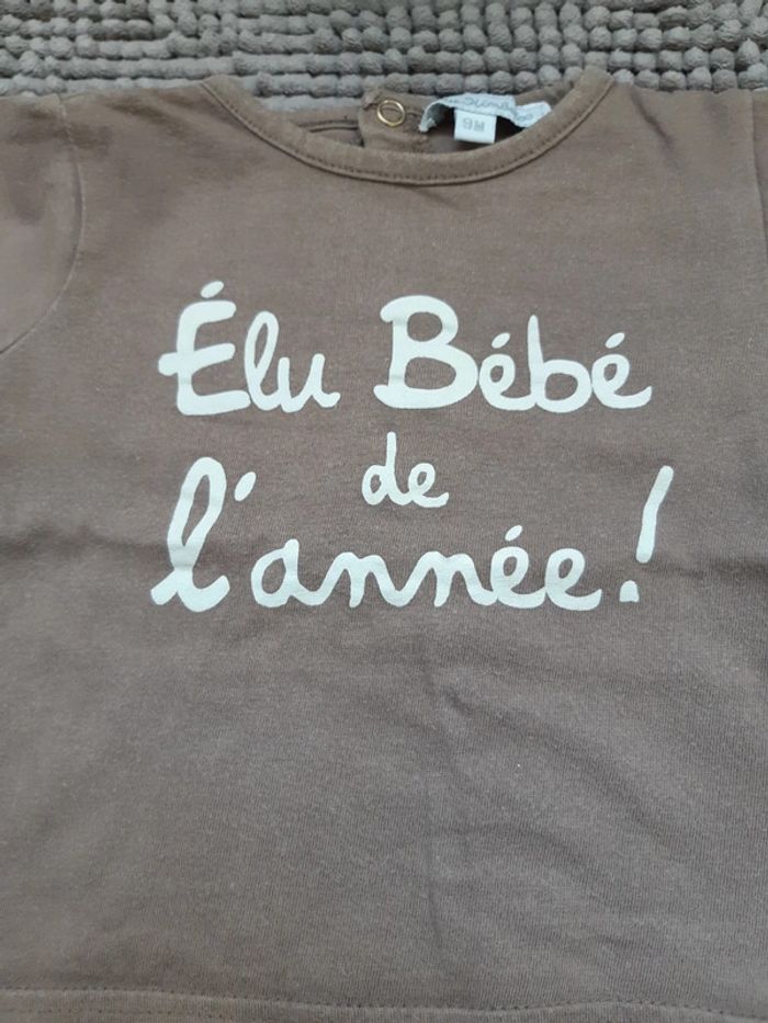 T-shirt ML Kimbaloo 9 mois - photo numéro 2