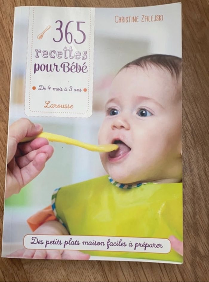 Livre recette bébé