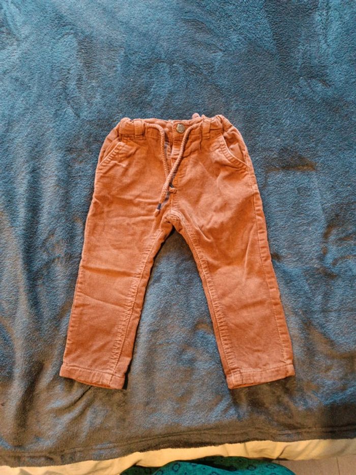 Pantalon velours