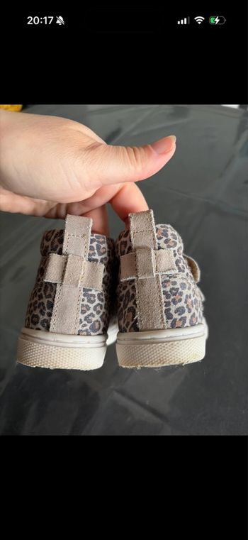 Baskets bébé fille léopard 24