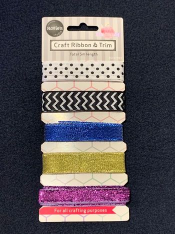 Rubans 5 différents motifs Rosie's Studio