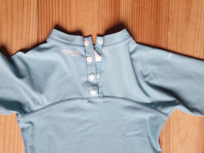 Tee-shirt anti UV Tribord 3 ans bleu ciel - photo numéro 2