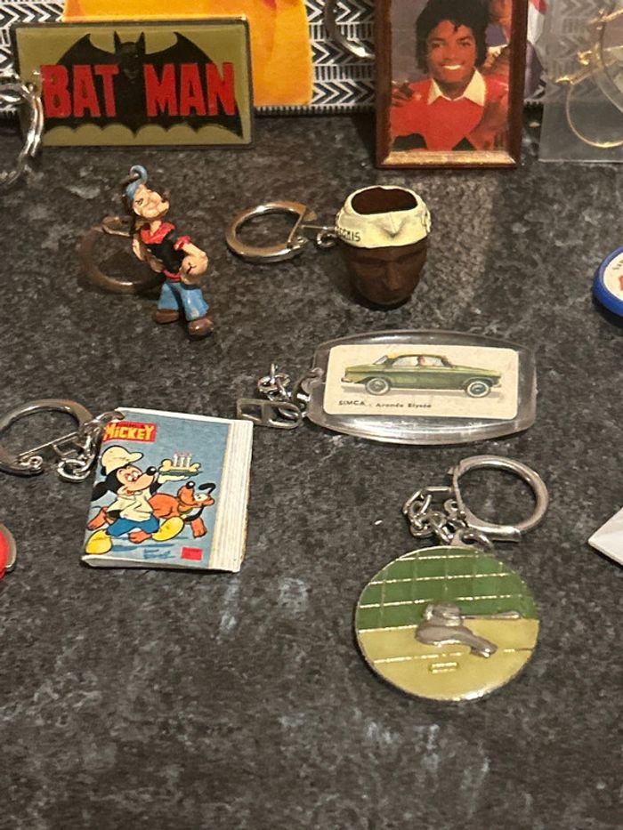 Lot porte-clefs vintage - photo numéro 8