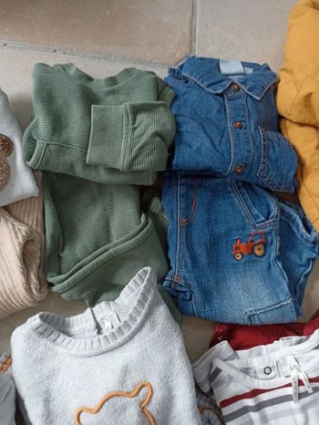 Lot garçon 12 mois 1an+25 pièces automne-hiver