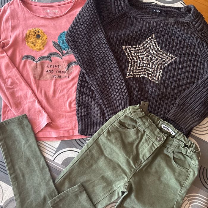 Jean teeshirt et pull