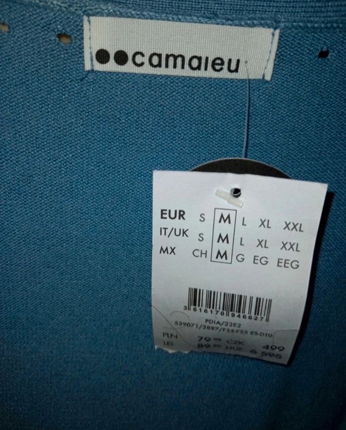 Gilet bleu neuf - photo numéro 4