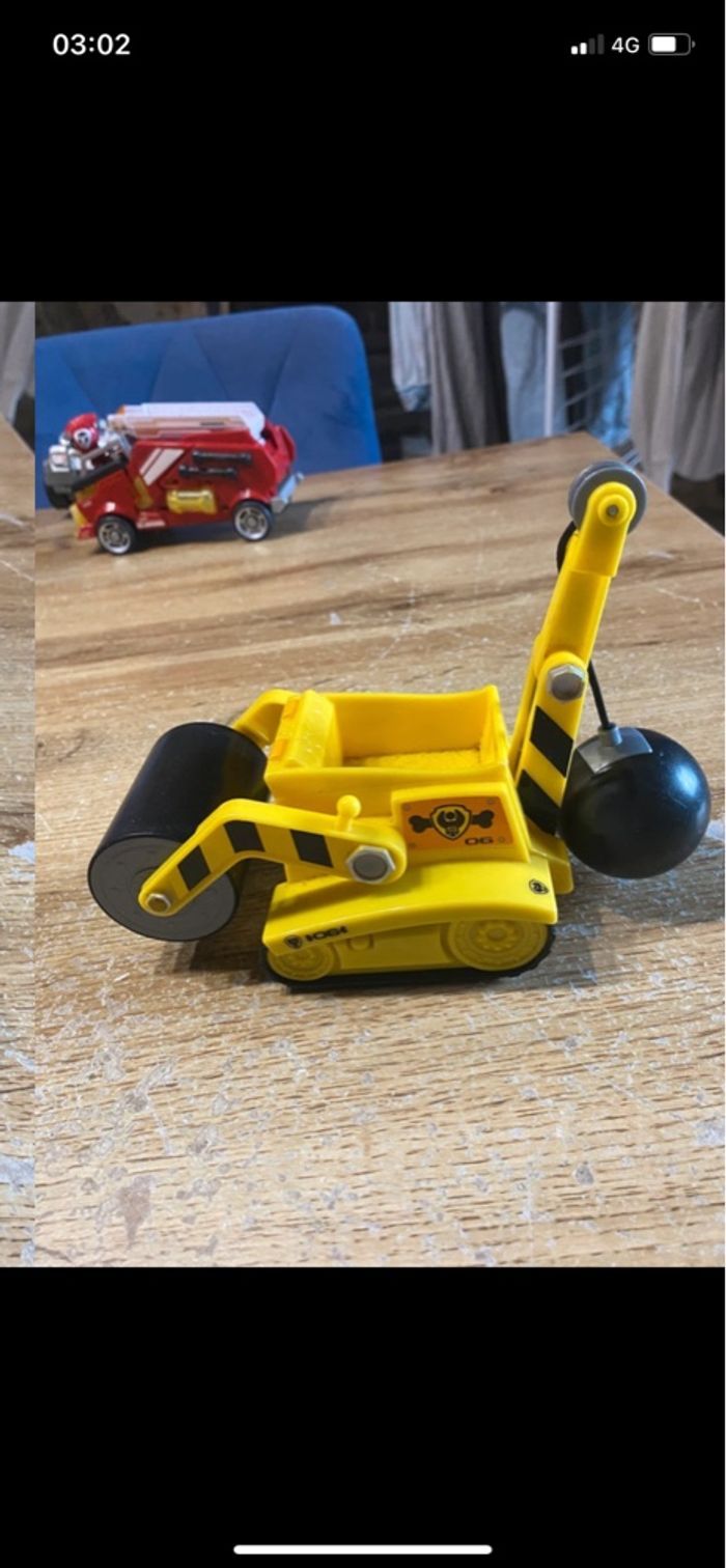 Vehicule + personnage paw patrol - photo numéro 2