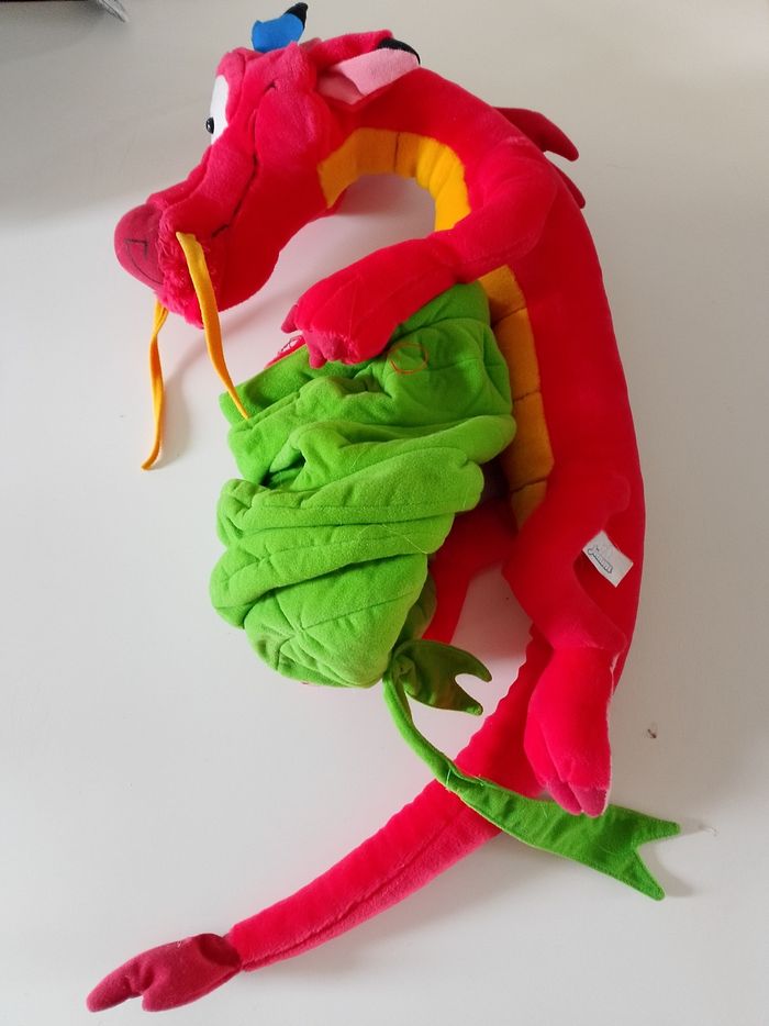 Peluche mushu de Mulan jemini  1 metre - photo numéro 2