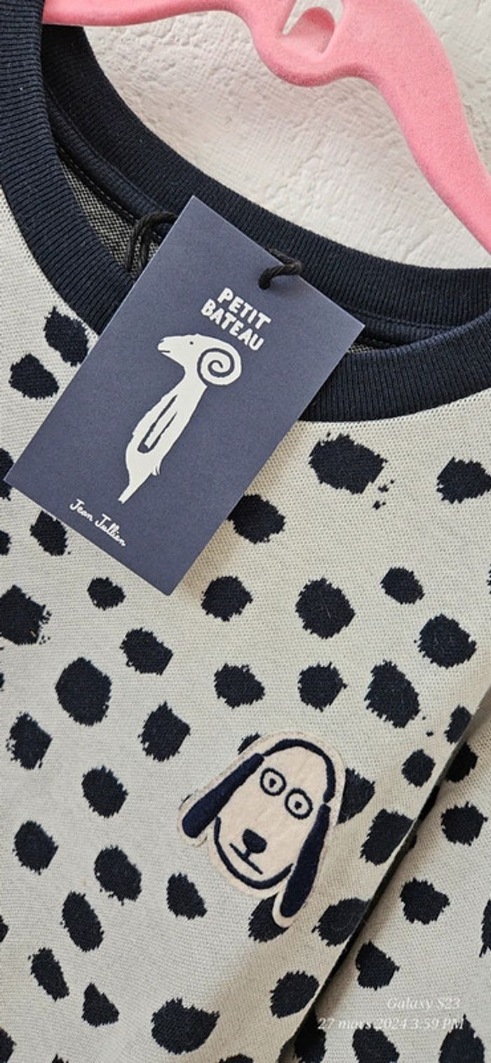 Sweat petit bateau par l'illustrateur Jean Jullien - photo numéro 3