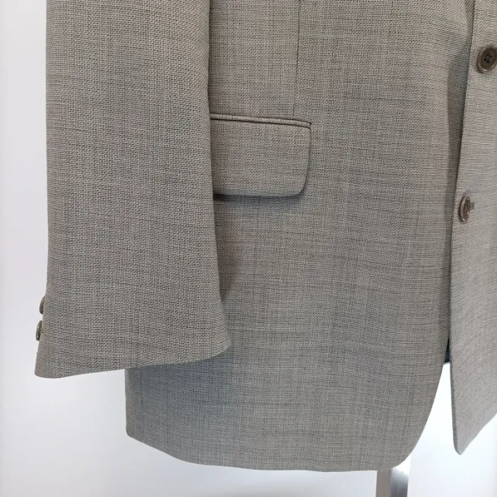 Veste de costume gris clair Saint Hilaire - Élégance classique taille 54 A468 - photo numéro 7