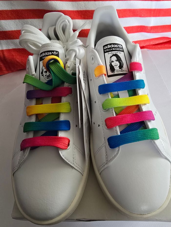 Basket Adidas x Stella McCartney original Taille 36.5 - photo numéro 3