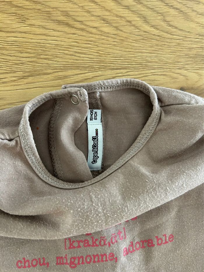 Haut longues manches Tape à l’œil 18 mois - photo numéro 3