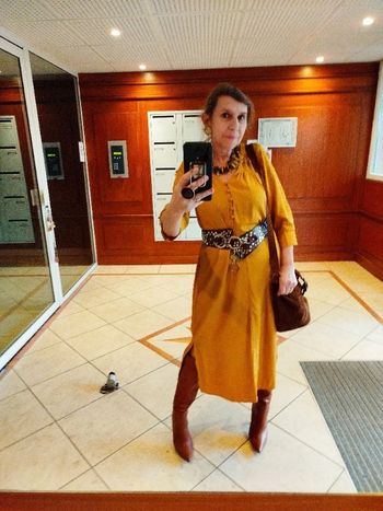 Robe👗 maxi Bamboo soie etc..CREAM