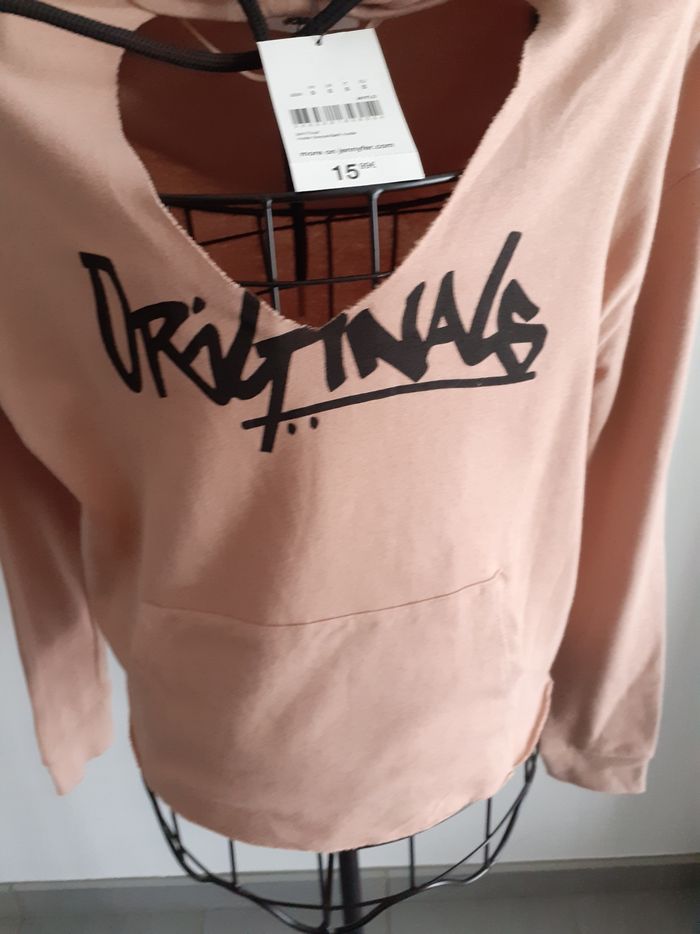 Sweat neuf saumon clair 36 Jennyfer - photo numéro 2